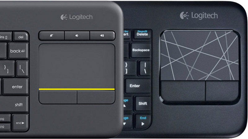 k400plus-touchpad